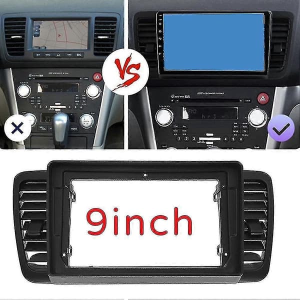 9 Tum 2 Din Bilradio Ram Kompatibel med Subaru Outback Legacy 2004-2009_subaoe-Perfet