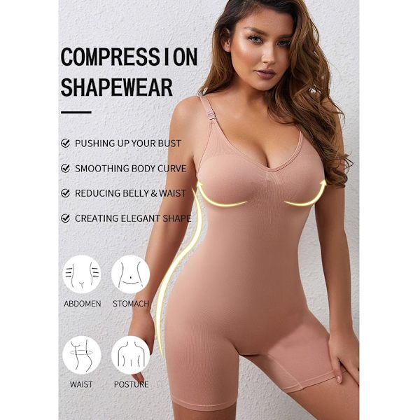 Skims Shapewear Skims Dupes Body til kvinder - Perfet S/M