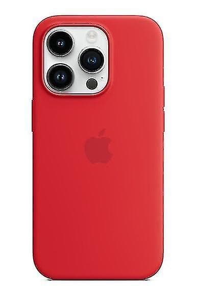 Silikone Telefon Cover Kompatibelt med Iphone 14pro-Perfekt Red