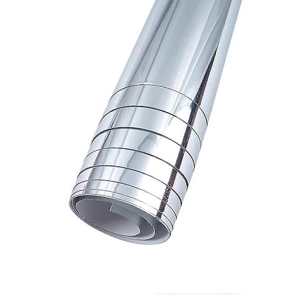 Självhäftande Spegelplattor Väggdekaler Badrum Reflekterande Dekor Fäst På Konst för Heminredning-Perfet 50cm*50cm*0.2mm