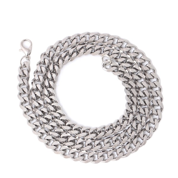 Størrelse 4-6 mm rustfrit stål halskæde til mænd Cuban Link Chain Hip - Perfet as the picture B:4mmx20in