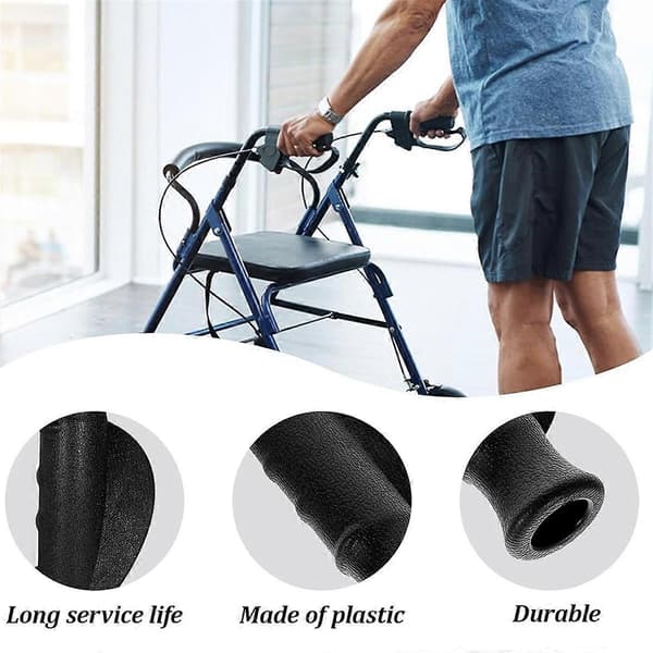 2 stk. Universal Rollator Håndgrep, Sklisikre Rullatorgrep - Perfekt