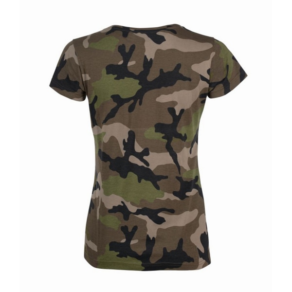 SOLS Naisten/Naisten Camo lyhythihainen T-paita - Perfet Camouflage XL