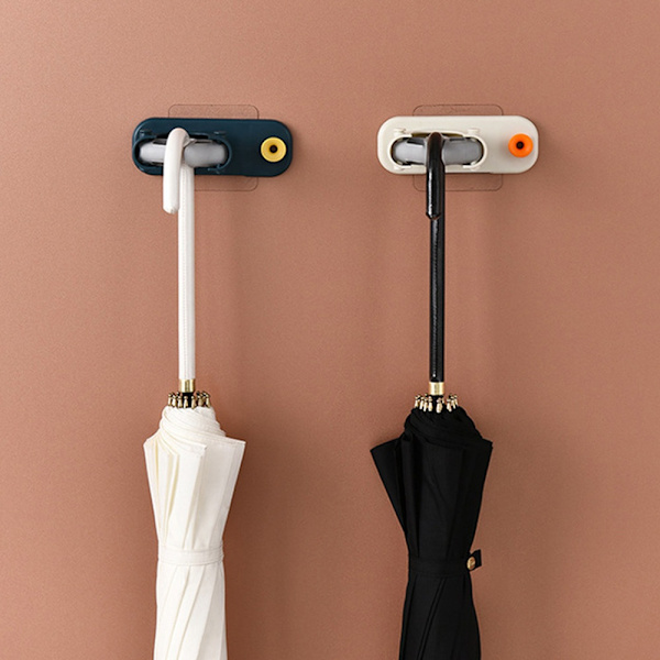 4 STK Vægmonteret Køkken Opbevaring Moppe Organizer Holder Clipkrog - Perfet 4PCS