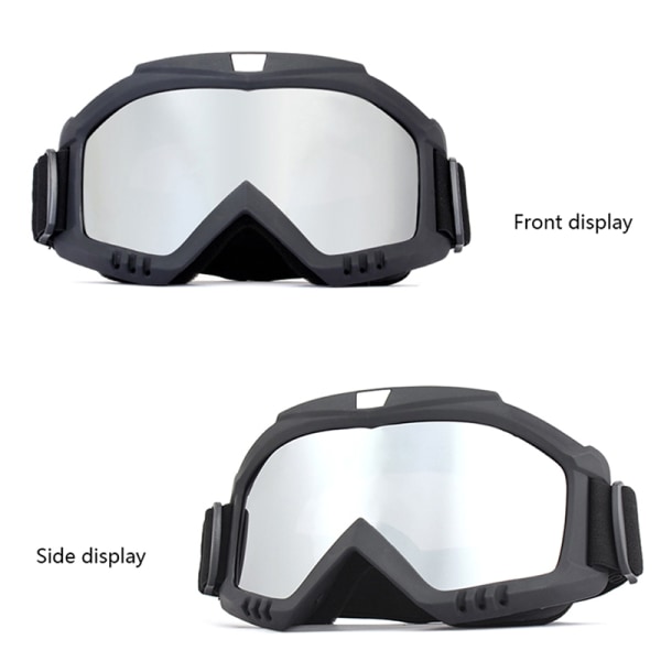 Airsoft Tactical Goggles 3 Lens Vindtett Støvtett Shooting Mo - Perfet F F