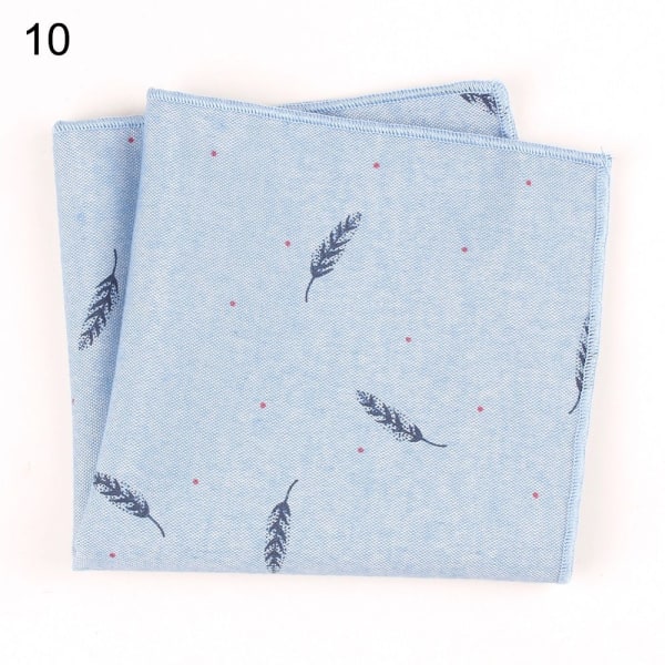 Cotton handkerchief Pocket Square Business Casual 10 - Perfet