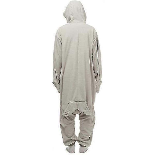 Gråsäl djur tecknad jumpsuit pyjamas herr- och damkläder för hemmet - Perfet S