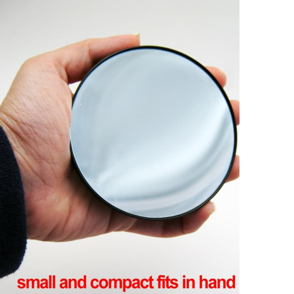 12,5 cm 20X suurentava peili, pyöreä pieni kylpyhuonepeili - Perfet