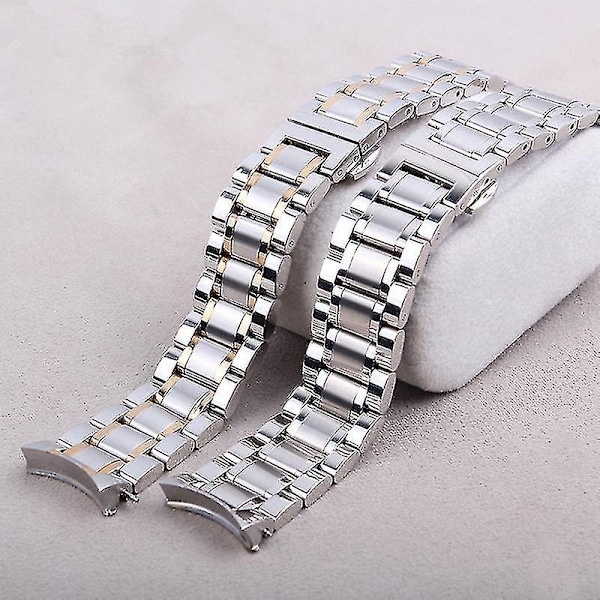 Strap for Longines L2 L4 Master Series Watch with Stainless Steel Solid Connector 19 20 21 Mm-Perfet