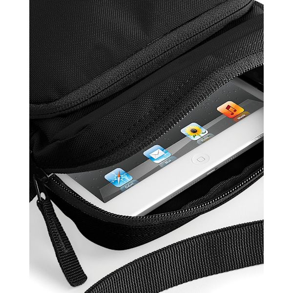 Bagbase Across Axelrem Cross Body Bag Svart - Perfet Black One Size