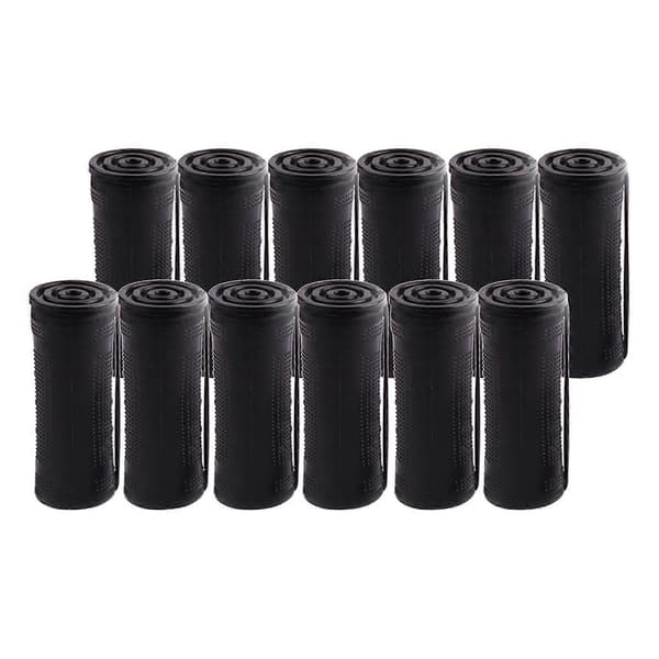 Kalde Permanentruller for Hår Varmefritt Ruller Styling Frisørverktøy - Perfekt 12Pcs 3.0m