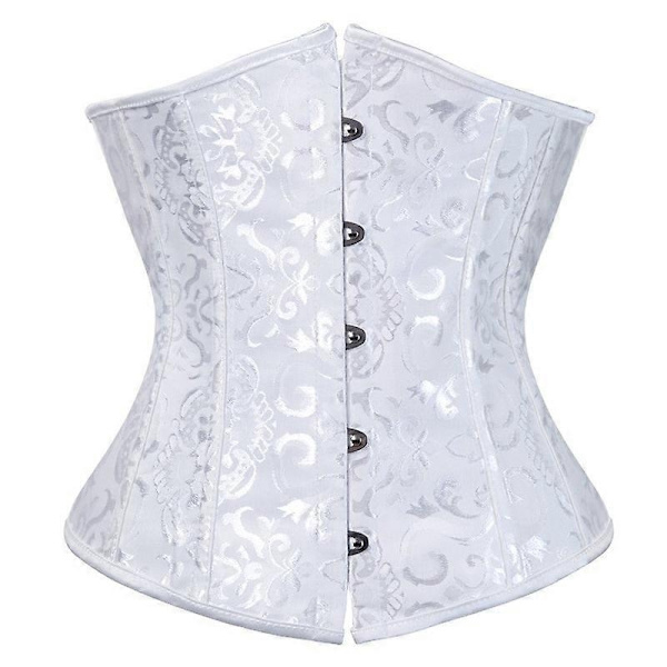Goottilainen Korsetti Naiset Seksikäs Alavyötärökorsetti Vyötärönkouluttaja Korsetti Muotoilija Pluskoko Corpete Corselet Musta Valkoinen Punainen Sininen S-6xl-Perfet 8063 Red 4XL
