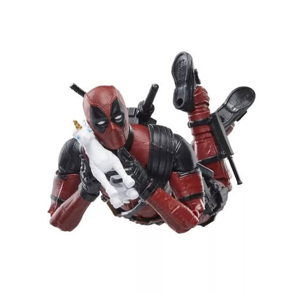 Deadpool-docka, cirka 20 cm hög, X-Men Legend Marvel LED-leksak, barngåva
