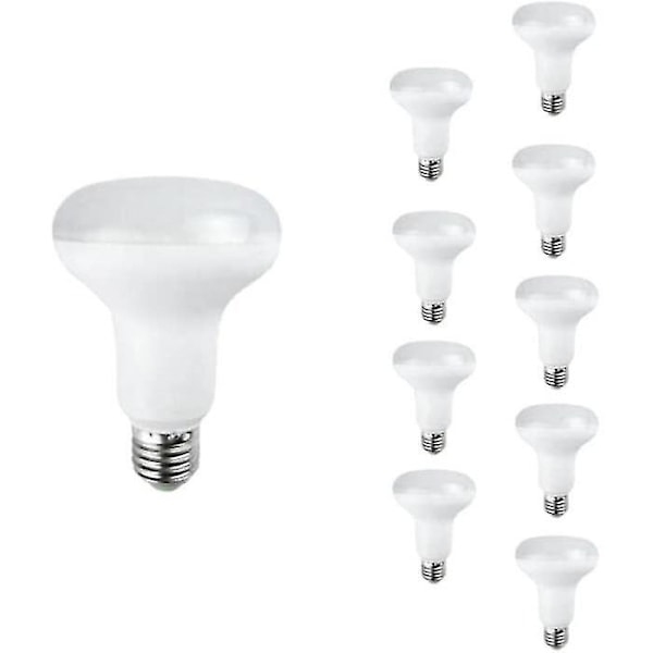 Ampul E27 Led 10w 220v R80 120 (pakke med 10) - Nøytralhvit 4000k - 5500k-Perfekt