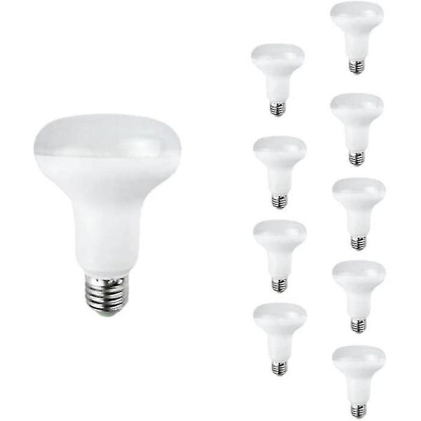 E27 LED-lamppu 10W 220V R80 120 (10 kpl pakkaus) - Neutraali valkoinen 4000k - 5500k-Perfet