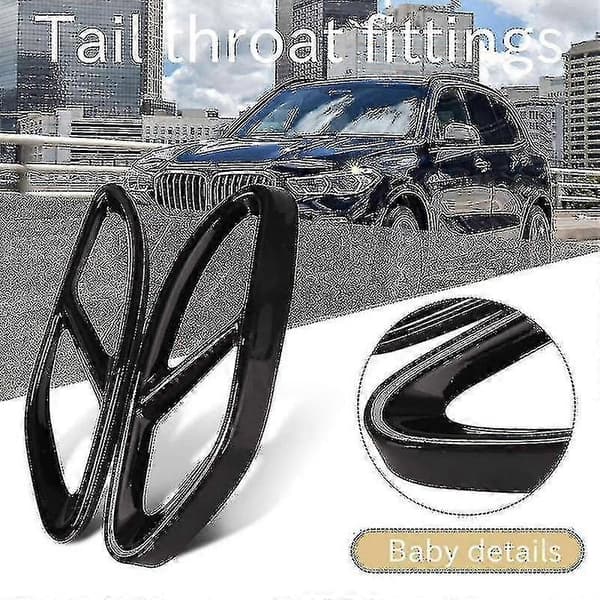 Kompatibel med Glc C Eclass W205 Coupe W213 W176 W246 2016-17 Biltilbehør Eksosdeksel-Perfekt