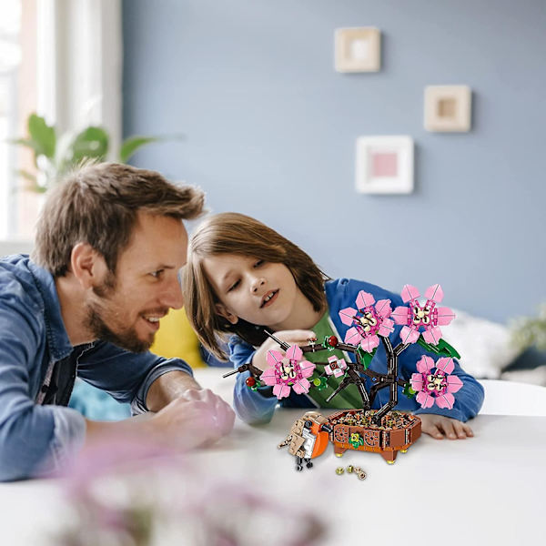 konstgjorda blommor stam botanisk kruka byggsats - Perfet