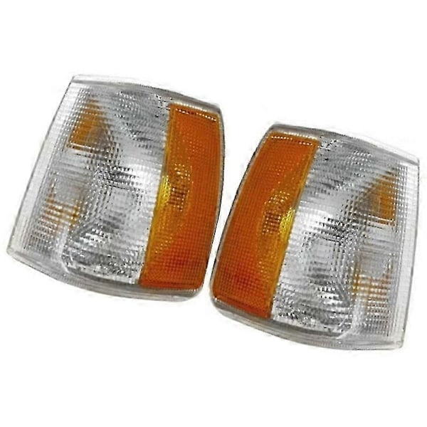 1 par blinklys hjørnelygte lampe venstre højre kompatibel med 1990-1995 kompatibel med 940 960 740 erstatning 13696091-Perfet