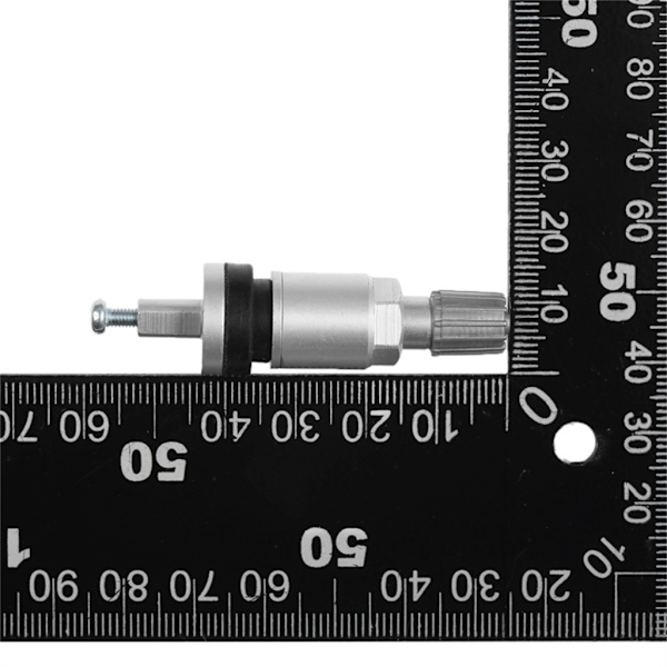 8 st TPMS bildäcksventiler Aluminiumlegering slanglösa ventiler Däcktrycksövervakningssystem Sensorventil spindelreparationssats - Perfet