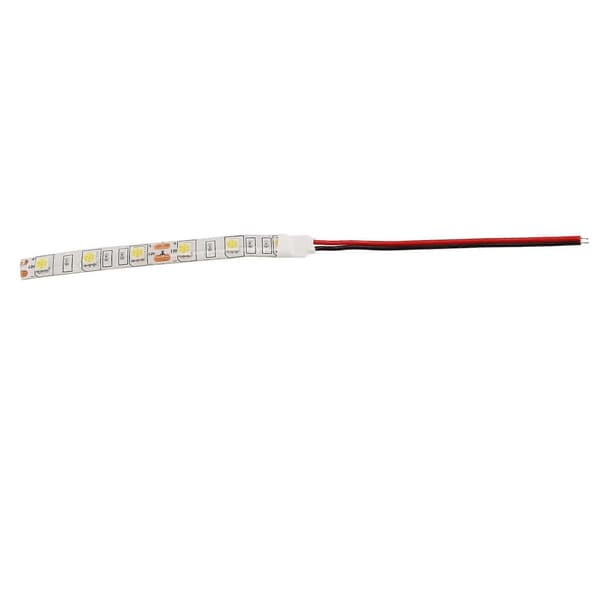 10 stk. 10 cm vanntette hvite 5050 LED-stripelys DC 12V campingvogn båt bil - Perfekt