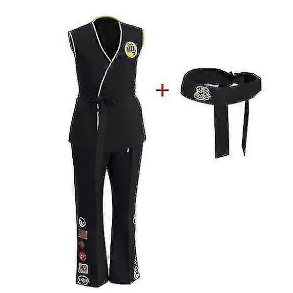 Anime Spil Kof Cosplay Kostume Cobra Kai Val Armorr Karate Uniform-Perfekt 85 cm