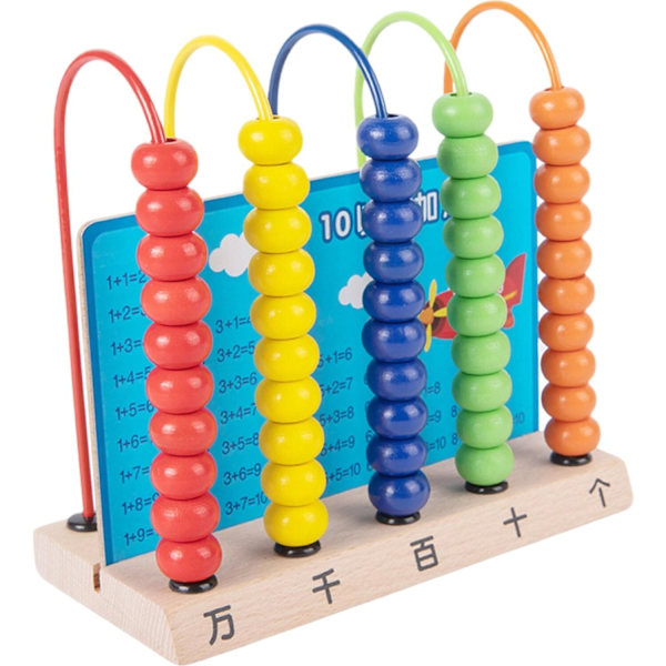 Tretall som teller datamaskinramme Babybursdagsgave - Perfet Colourful