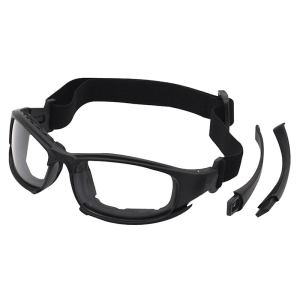Vindtette solbriller, unisex motorsykkelbriller, øyebeskyttelse - perfekt
