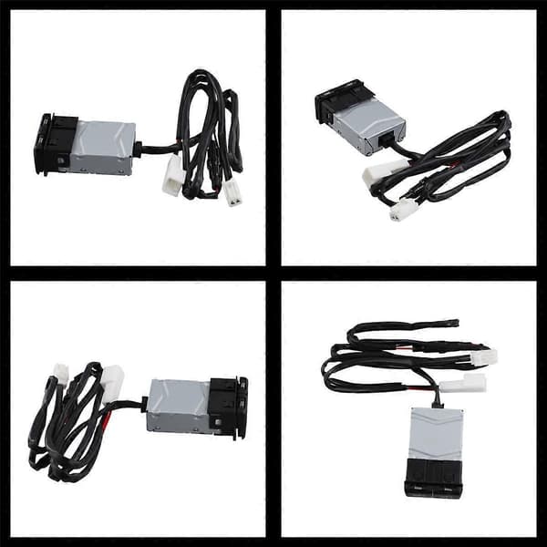 USB Hurtigoplader Kompatibel med Sienna Land Cruiser 70 2018-2022-Perfekt