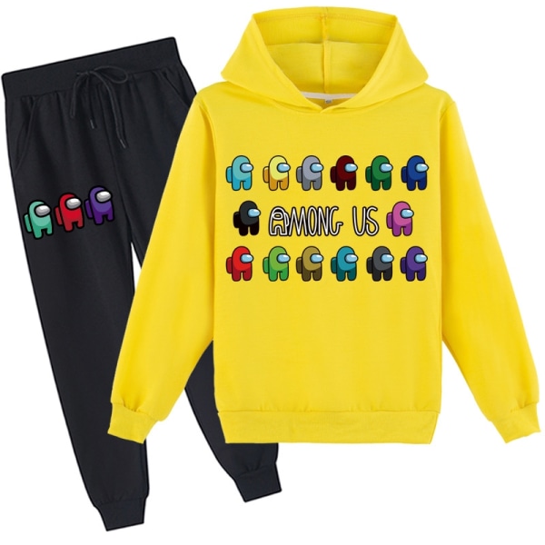 AmongUsCrewmateImpostorGameKidHoodie JumperTracksuitSet 00cm - Perfet 1 100cm