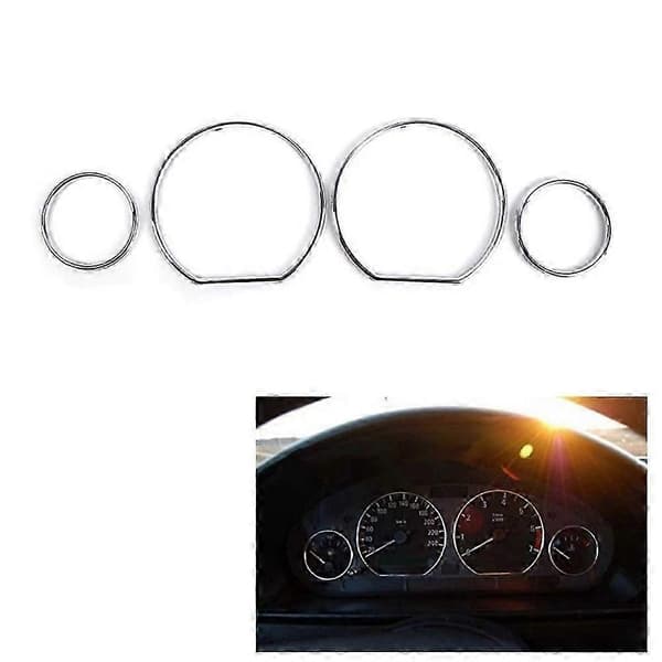 Speedometer Måler Skive Ring Instrumentpanel Ring Kompatibel med E36 3 Serie 1994-1999 med Kun Speedometer - Perfet