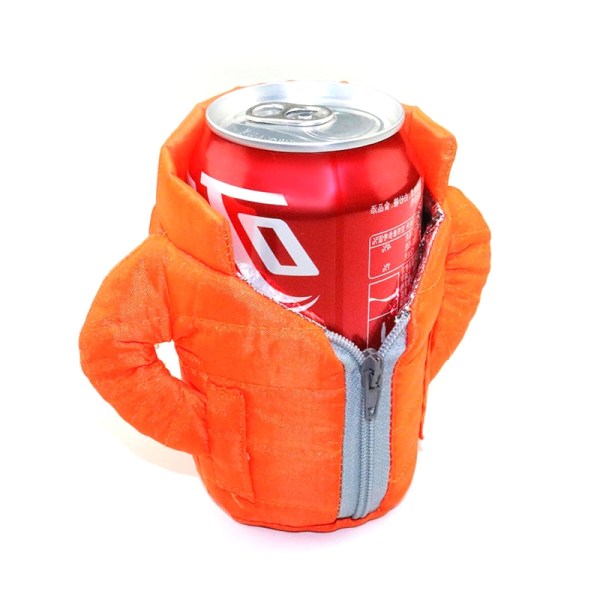 Double Layer Portable Cooler Bag Beer Soda Cold Jacket - Perfet E