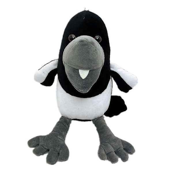 Wow English Steve ja Maggie pehmolelu Lasten täytetyt eläimet lelu Varis käsinuket - Täydellinen Doll