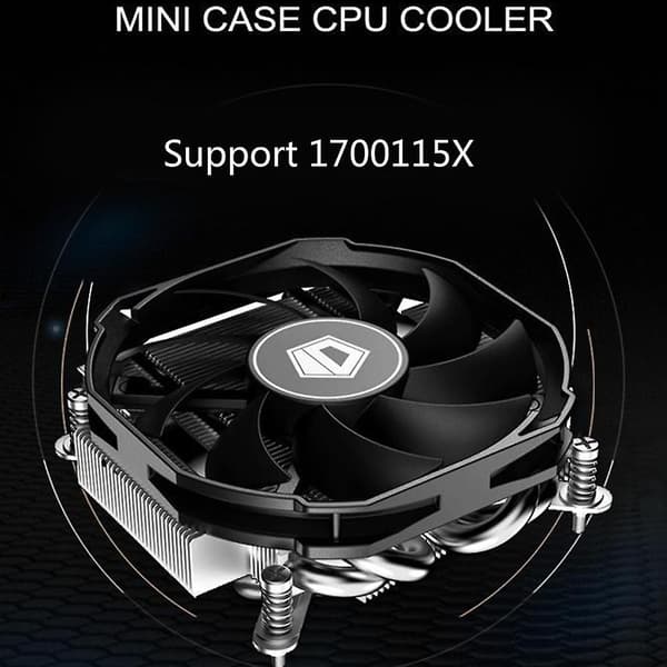 ID-COOLING IS-30 94x30mm Lågprofil Kylfläkt 4Pin PWM Högt Lufttryck-Perfekt Intel special editio