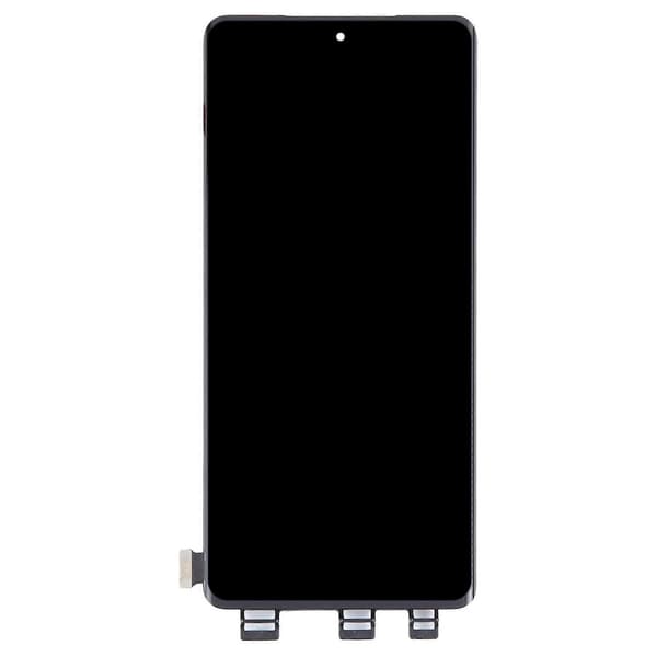 Kompatibel med OnePlus 12R CPH2609 AMOLED LCD-skærm med digitizer, komplet samling (sort) - Perfekt