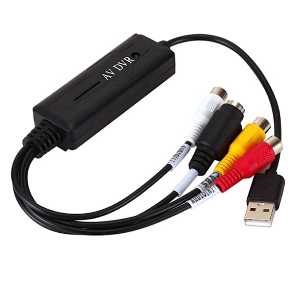 USB 2.0 Video o Capture RCA Adapter VHS til DVD HDD - Perfet 1Set