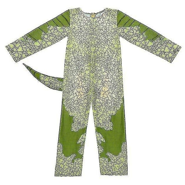 Deluxe Kid Dinosaur Dräkt för Jul Dinosaur Dress Up Party - Perfet M