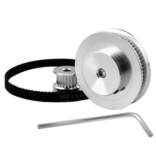 2GT Synkront Hjul 1:3 Reduksjon Transmisjon Remskive Modell Mekanisk Belte Kompatibel med 3D-skriver - 610mm-Perfet