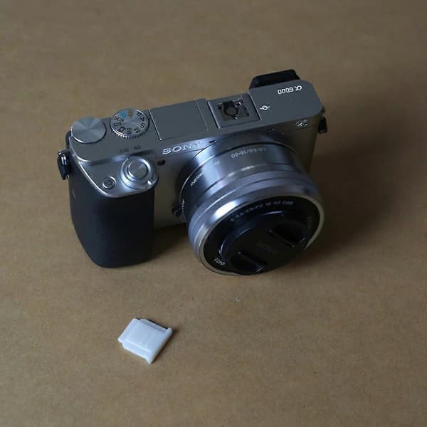 Kameraskoskydd Kompatibelt med Sony Kamera A6500 A6400 A6300 A77II som FA-SHC1M-Perfet White