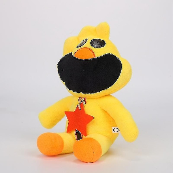 Poppy Playtime Huggy Wuggy Catnap Plys Smilende Critters Legetøj Dukke Børnegaver-Perfekt Kickin Chicken 25cm