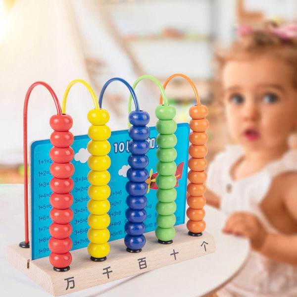 Tretall som teller datamaskinramme Babybursdagsgave - Perfet Colourful