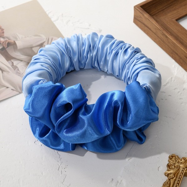 Lazy Heatless Curling Rod Pandebånd Hårruller Ingen Heat Curls - Perfet Blue