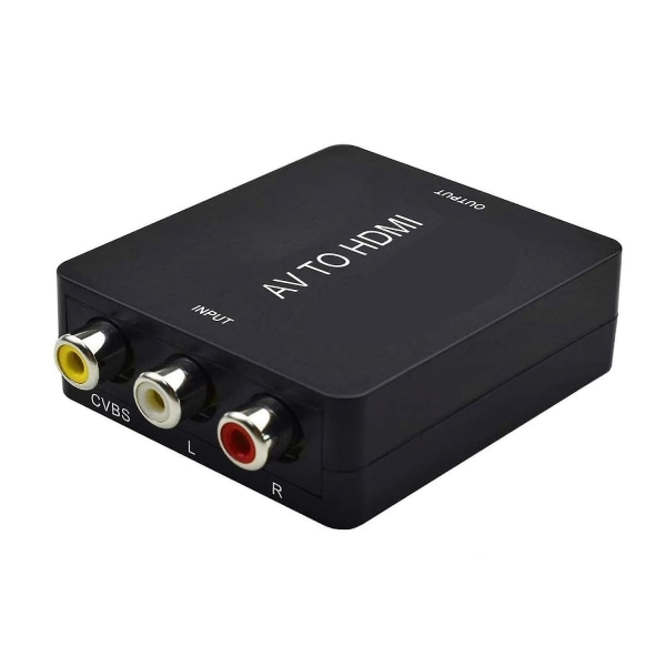 RCA til HDMI adapter til TV / PC / PS3 / Blu-ray DVD - Perfet