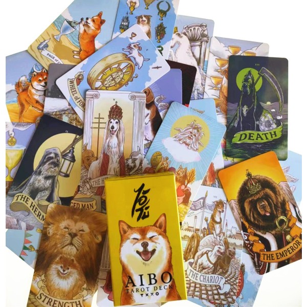 Sweet Dog Abel Tarot Card Divination Cards