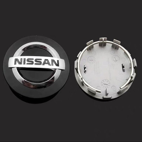 Til Nissan 40342-6RA1A 6,3CM Ydre Diameter Bilhjul Fælg Center Navkapsel Dæksel Logo Emblem Badge - Perfekt