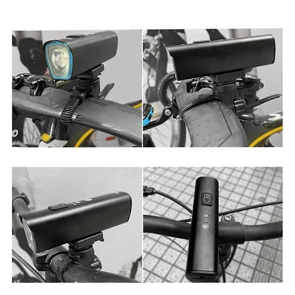 Cykellampa Kompatibel med 2022 GaCIROn V20s V9cp 550 800 400 Lumen Cykel Framlampa Hållare fer H-Perfet