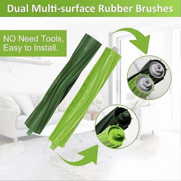 Reservedeler Kompatible med IRobot Roomba I7 I7+ I3 I3+ I4 I4+ I6 I6+ I8-Perfet