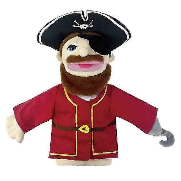 Mjuk Plyschleksak Handdocka Roliga Dockor Leksak Professionell Karaktär Handdocka - Perfekt pirate