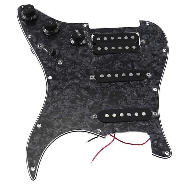 ST SQ Elektrisk Guitar Formonteret Elektrisk Guitar Pickguard Pickup Samling - Perfekt