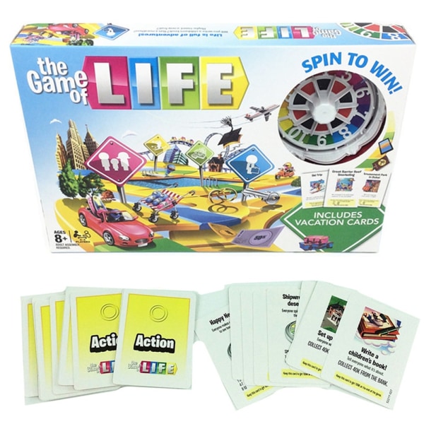 Game of LIFE Monopoly Klassisk brætspil Festspil - Perfet
