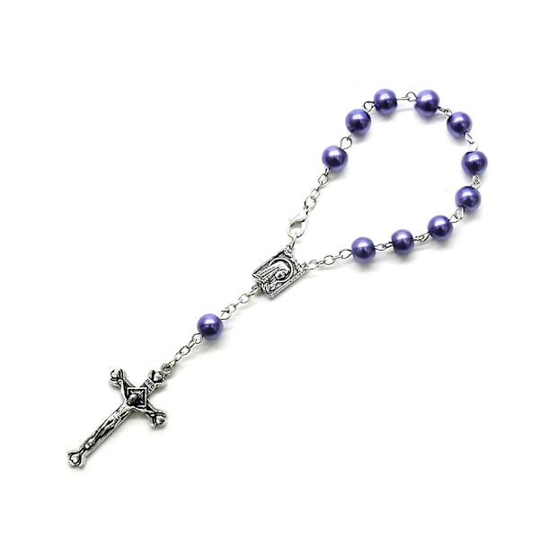 Minirosary Dopgåva 11-Pärlor Pärl Fingerrosary Bröllop Festfavorit-Perfekt 5